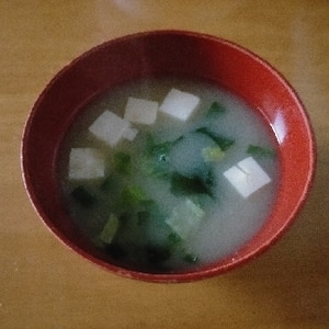 豆腐とわかめのお味噌汁❁